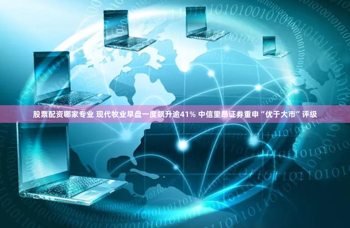 股票配资哪家专业 现代牧业早盘一度飙升逾41% 中信里昂证券重申“优于大市”评级
